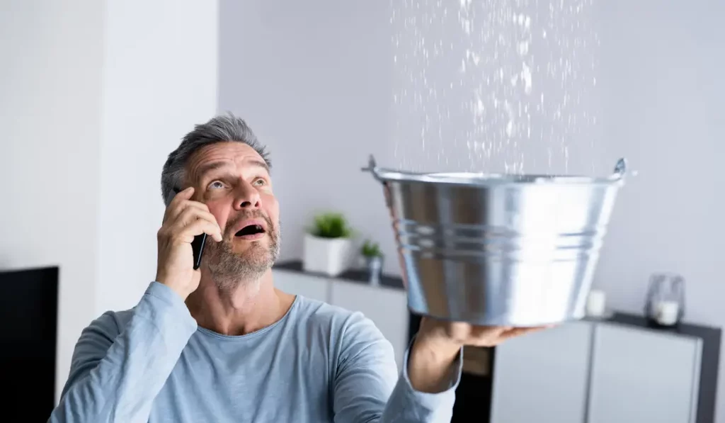 Property Management Services responding to active water leak emergency preventing damage and protecting rental property value